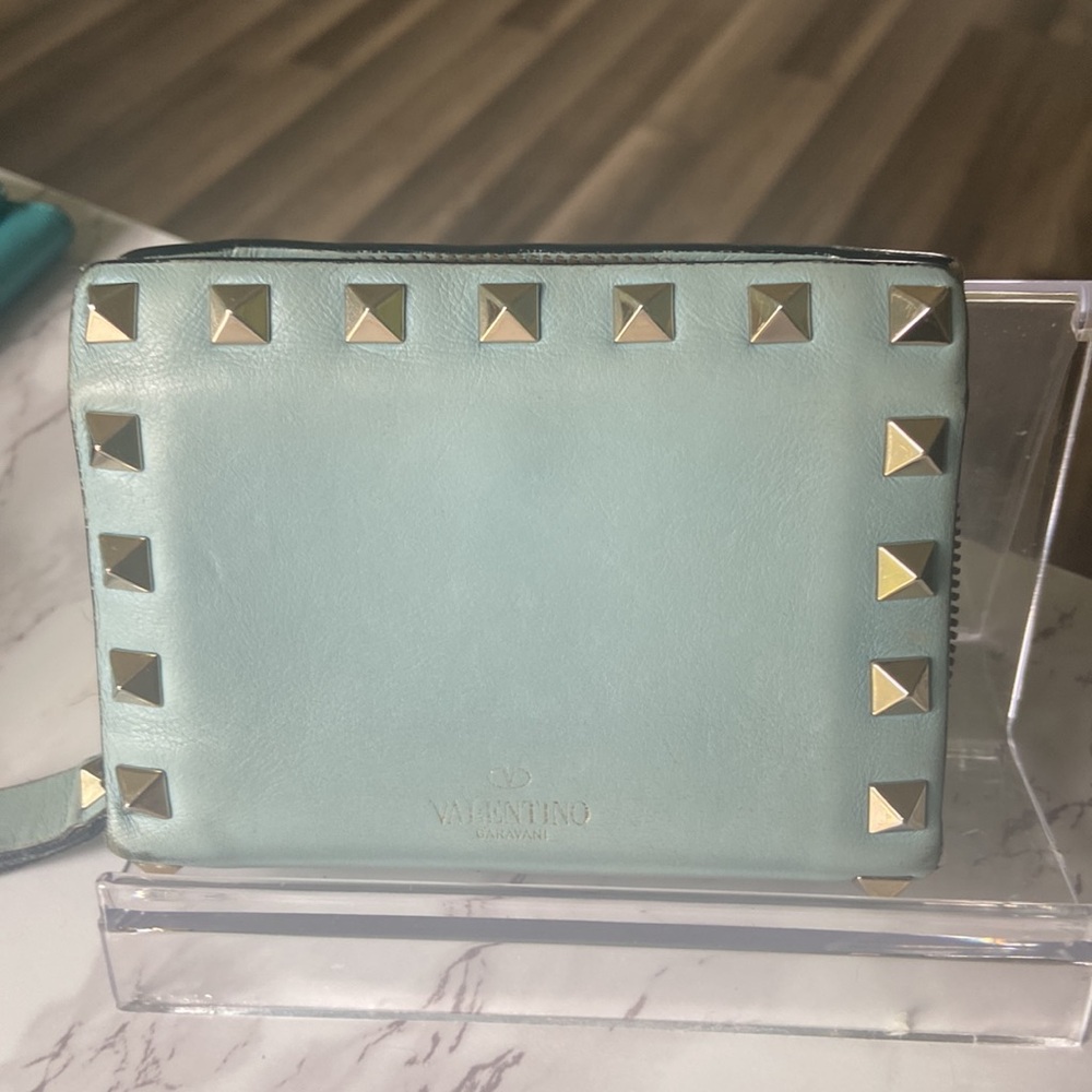 VALENTINO GARAVANI ROCK STUD WALLET - Picture 2 of 8
